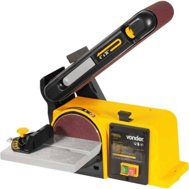 Imagem de Lixadeira Combinada com Mesa Lateral Vonder 220V Profissional Madeira Vidro Resina