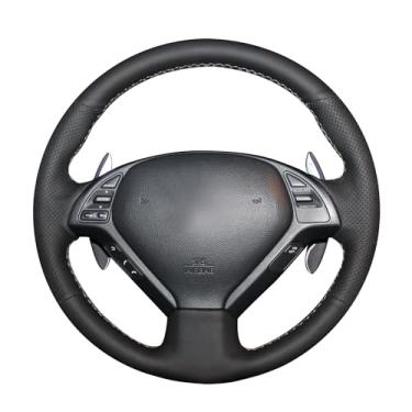 Imagem de MEWANT Capa de volante para acessórios de volante Infiniti G25 G35 G37 2007-2013 EX35 EX37 2008-2013 Q40 Q60 2014 2015 QX50 2014-2018/G37