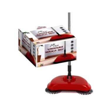 Imagem de Vassoura Mágica Inteligente Esfrega Varre Recolhe o Pó