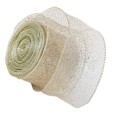 Imagem de rockible Fita de Natal Fita de Cetim Fita de Borda de Arame Fita de Natal para Cartões de Felicitações Embalagem de Presente Decoração de Guirlanda Embrulho de, Style B