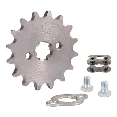 Imagem de WOOSTAR Motocicleta 420-16T Roda dentada dianteira 20 mm para 50cc 70cc 90cc 110cc 125cc Dirt Pit Bike Mini Bike ATV 4 Wheeler Moped