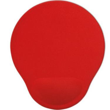 Imagem de Mouse Pad de Espuma Leve TopGet, Vermelho