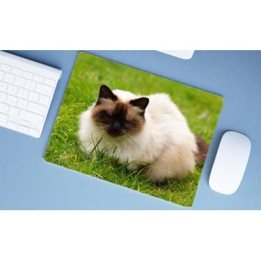 Imagem de Mouse Pad Emborrachado Personalizado Gatos Cat Felino, 40x30 - Deluzz,