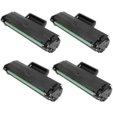 Imagem de Kit 4 Toner Compatível SAMSUNG D104 ML1605 ML1660 1860 3205 - PRINTECH