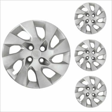 Imagem de Jogo Calota Aro 14 Onix Prisma 2014 à 2016 Chevrolet GM - Grid