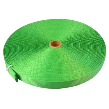 Imagem de SEPEAK Correia tubular de nylon de 2,5 cm, 20 kN/2,041 kg, alça de escalada resistente para resgate, escalada ao ar livre, combate a incêndios, equipamento, tirolesa, ancoragem, suspensão, 1 peça,