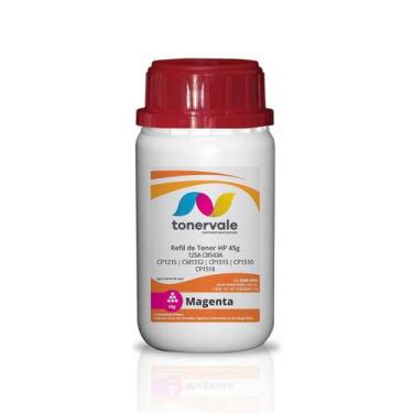 Imagem de Combo 3 Toner Refil TankFull Para HP CB543A 125A Magenta - HP CP1215 C