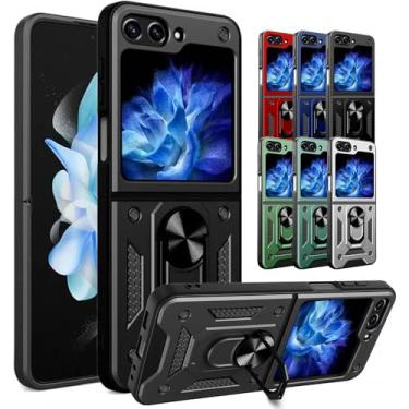 Imagem de Capa Case Armadura Compatível Sannsung Galaxy Z Flip 4 / Z Flip 5 / Z Flip 6 Mega Ultra Proteção (VERDE PISTACHE, ZFLIP 6)