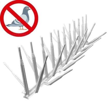Imagem de 20M Espículas Anti Pombos Espantas Aves Kit 60 - Plasmoncayo