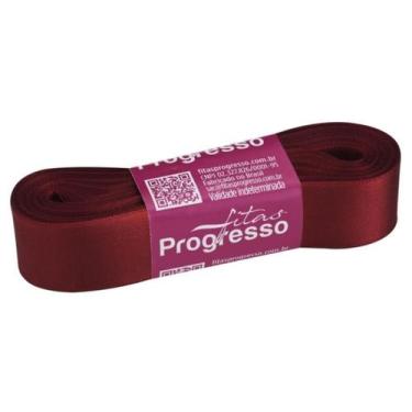 Imagem de Fita de Cetim Progresso 22mm nº5  - 10m Cor 389 Vinho - 01 unidade