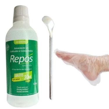 Imagem de Amaciante De Cutículas Repos + Espátula P/ Calo 222 + 10 Botinha manic