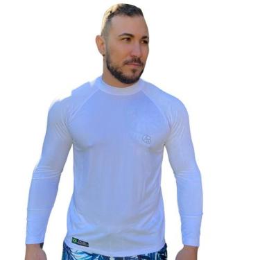 Imagem de Camisa de proteção UVB e UVA - Califórnia Brasil, Branco, M