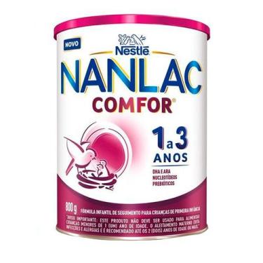 Imagem de Fórmula Infantil Nanlac Comfor 800g, 800g, Leite