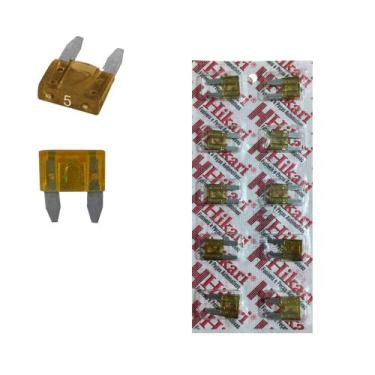 Imagem de Fusível Lamina Mini 10 Und - Hikari, 05 Ah