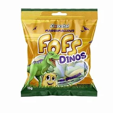Imagem de Marshmallow Fofs Dinos Baunilha - 220g - Florestal