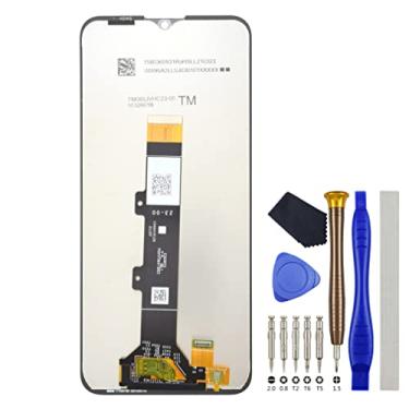 Imagem de Substituição do conjunto de tela sensível ao toque do digitalizador LCD completo para Motorola Moto G20 XT2128-1 XT2128-2 Preto
