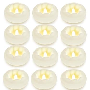 Imagem de Velas flutuantes de LED brancas sem chamas de 7 cm, velas de plástico à prova d'água cintilantes de longa duração 200H + para vasos cilíndricos, centros de mesa para casamento, festa, piscina, férias