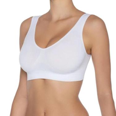 Imagem de Top Sem Costura nas Laterais 5762 Hanes, XG, Branco