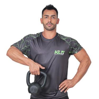 Imagem de Kettlebell Kl Master Fitness para Academia Funcional 12 Kg, Preto