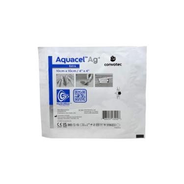 Imagem de Aquacel curativo prata ag+ extra estéril 10cmx10cm - 01und - ConvaTec