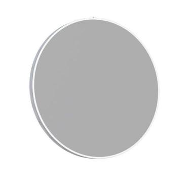 Imagem de Espelheira de Banheiro Branco em Aço Luna Redonda Cozimax