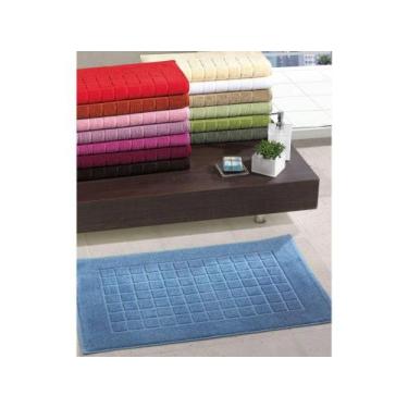 Imagem de Toalha de Piso Döhler Royal II Liso - 100% Algodão - Branco