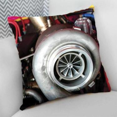 Imagem de Almofada Decorativa 25x25 Personalizado Carro Tunado Tunnig Motor Turb