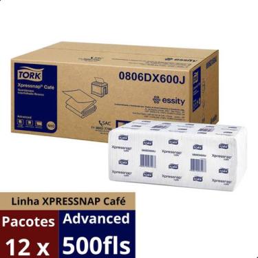 Imagem de Guardanapo De Papel Interfolha 6000 Folhas Xpressnap Tork