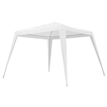 Imagem de Gazebo 3 x 3m em Polietileno Branco  - Bel Fix 3012