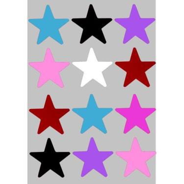 Imagem de 12 Imãs de Estrela - Ideal Planners, Estrela