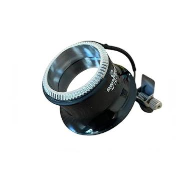 Imagem de Bergeon 7913-3.5 Lupa de relojoeiro para óculos com clipe 2,8X, preta, Preto, Moderno