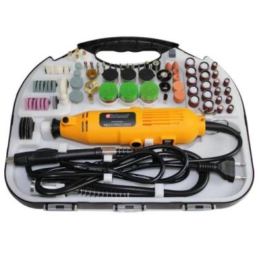 Imagem de Micro Retifica 500W Com Maleta 189 Peças Prática - Knakasaki, 110