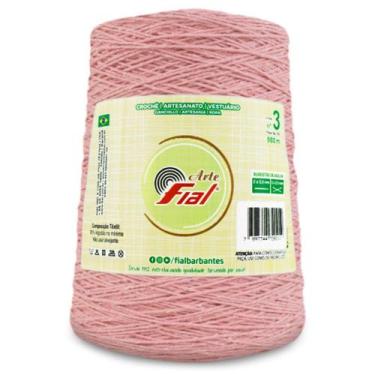 Imagem de Barbante Fial Arte Nº 3 980m, 65 Salmão