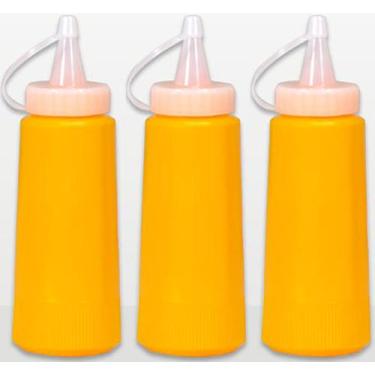 Imagem de 24 Bisnaga Mostardeira 200ml - AAZ, Amarelo