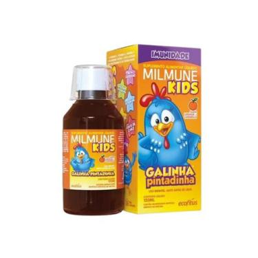 Imagem de Milmune Kids Sabor Laranja Com Caramelo 120ml - Ecofitus - Ecofitus La