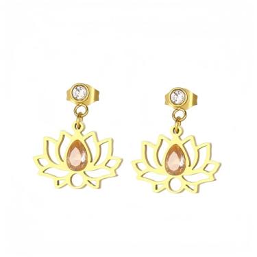 Imagem de Anel de lótus feminino FCK MY TRAUMA LOTUS Anel inspirador de flor de lótus exclusivo lembra você de deixar seu trauma de maneira lúdica, sem lama, sem lótus, anel para irmandade, melhores amigos,