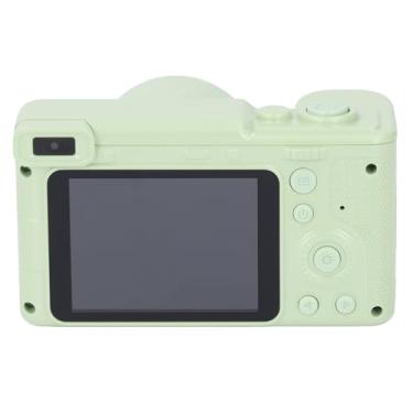 Imagem de Câmera Vlogging, Reconhecimento Facial de Câmera Digital 4K 96MP 2,4 Polegadas 1080P para Estudantes (Verde)
