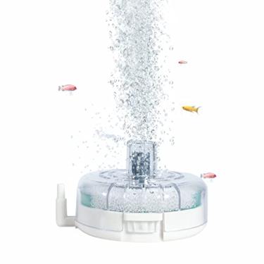 Imagem de UPETTOOLS Mini filtro de esponja de aquário, filtro interno pequeno para tanque de peixes, filtro submersível removível com filtro auxiliar de pedra de ar, adequado para tanque de 5 a 20 galões