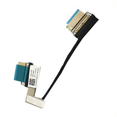 Imagem de HSSDTECH Cabo de tela FHD para tela flexível, fio de vídeo 60 Hz 30 pinos, substituição para DELL Alienware M15 P79F Orion_15 07RNFT