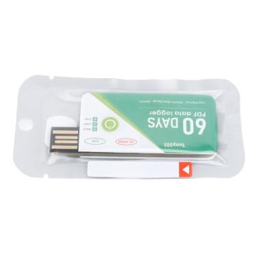 Imagem de Registrador de Dados de Temperatura USB de 60 Dias, Transporte de Cadeia Fria, Relatório de Dados Em PDF Com Resistência à água IP67, Ideal para Armazém