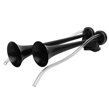 Imagem de Buzina de Ar Dupla - Buzina de Ar Dupla para Trem de Motor Duplo de 130dB para Carros e Caminhões, 12V