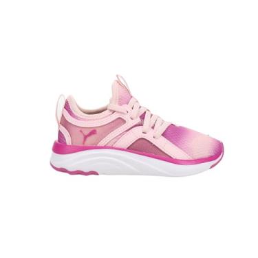 Imagem de PUMA Soft Sophia Bleach (Little Kid) Chalk Pink/Deep Orchid/Puma White 11 Little Kid M