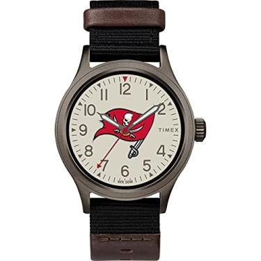 Imagem de Timex Relógio masculino NFL Clutch, Tampa Bay Buccaneers, One Size, Moderno