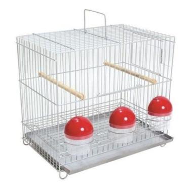 Imagem de Gaiola para canario 3 comedouro ref 08 - Ideal Pet