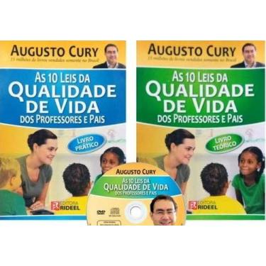 Imagem de Livro: As 10 Leis da Qualidade de Vida dos Professores e Pais (Com DVD