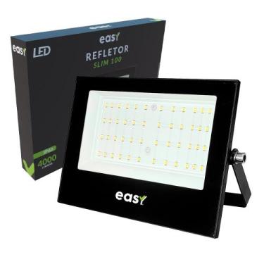 Imagem de Refletor Led SMD 100W Branco Frio 6500K Bivolt- Easy