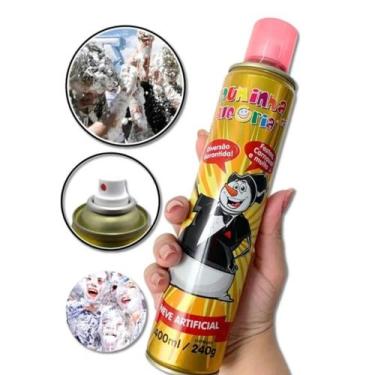 Imagem de Spray Espuma Neve Artificial de Festa Carnaval Espuminha da Alegria 40