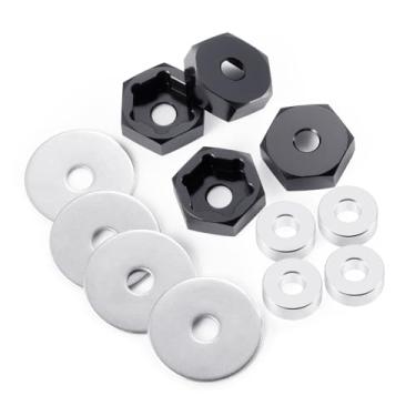 Imagem de Benedict Harry 12mm to 17mm Wheel Hex Hubs Adapters for 1/8 Typhon Kraton Outcast Notorious RC Big Rock Crawler Off Road Monster Truck Upgrades Part