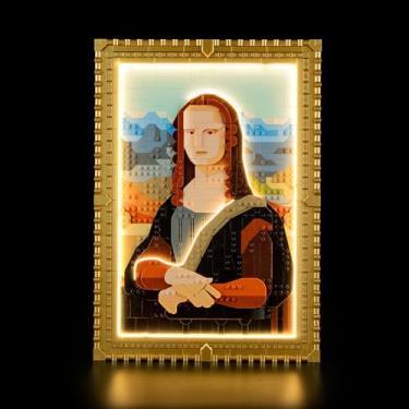 Imagem de LIGHTAILING Luz para Lego-31213 Mona Lisa - Kit de iluminação LED compatível com o modelo de blocos de construção Lego - O conjunto de modelos não está incluído