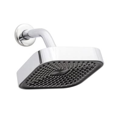 Imagem de Ducha Chuveiro Quadrado de Parede Jequitaí Pingoo.casa - Prata